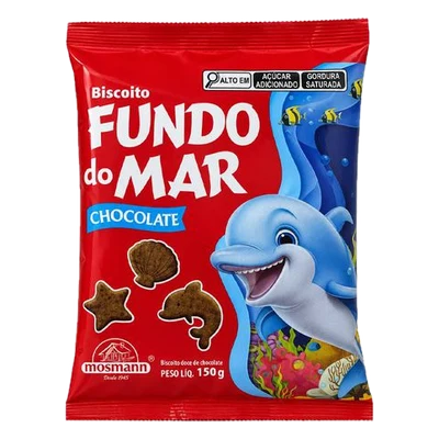 Biscoito Fundo do Mar chocolate Mosmann